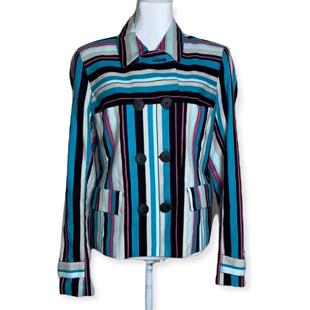 Jones New York • Striped Blazer Jacket